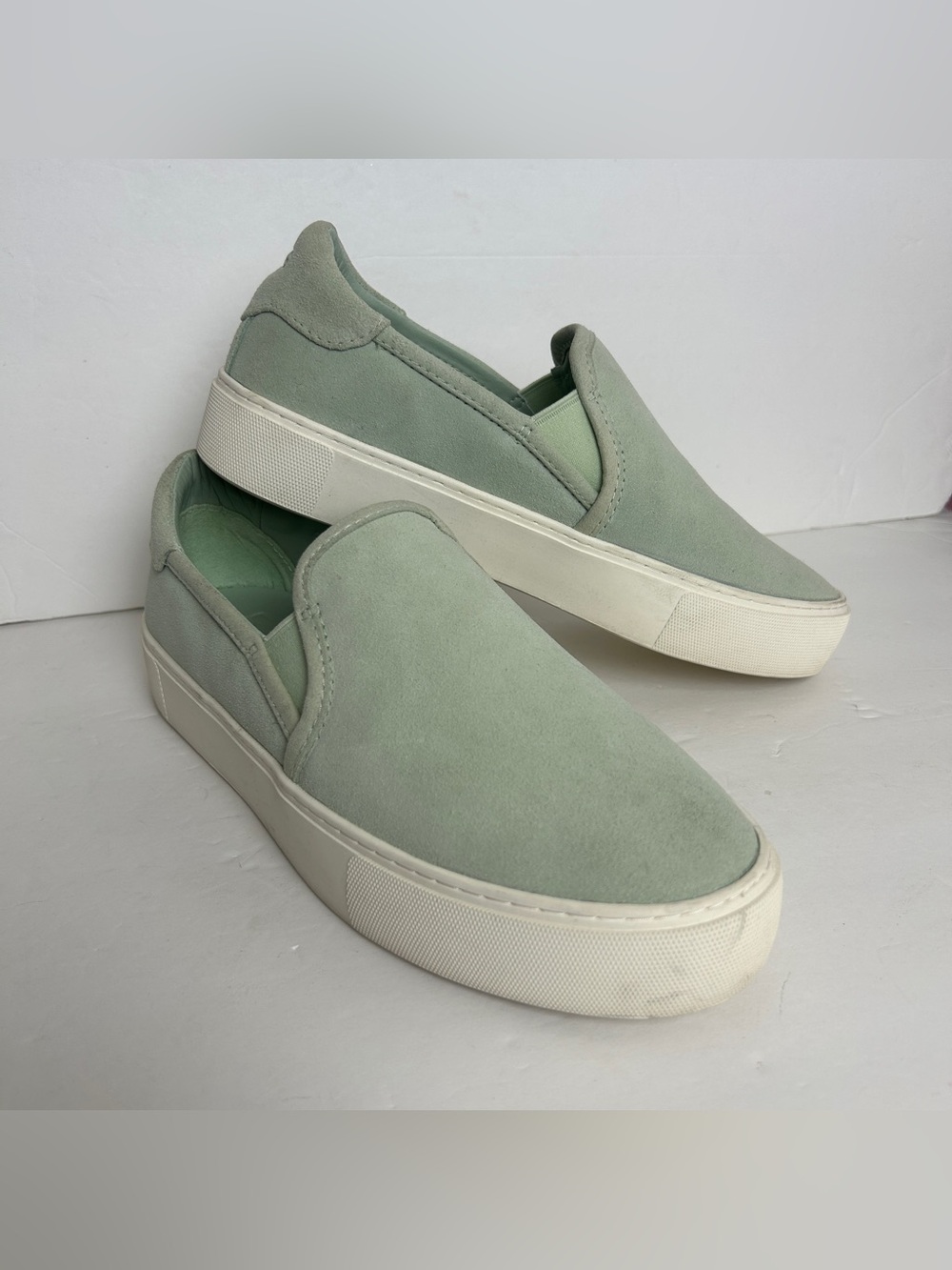 UGG Jass Suede Slip On Sneaker in Mint